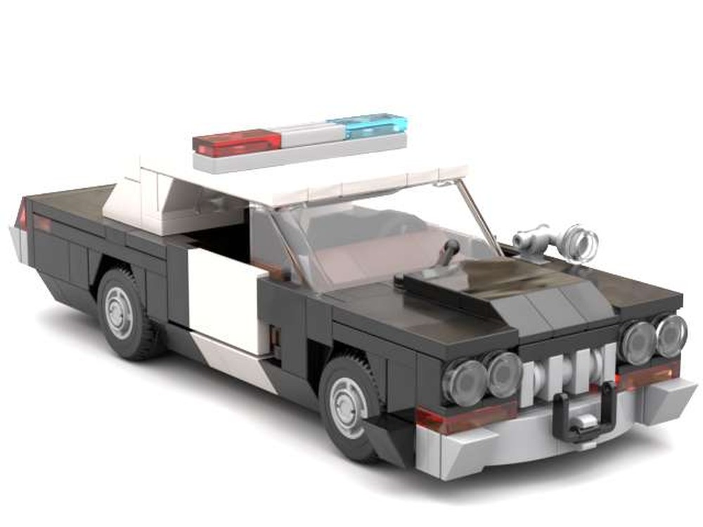 Lego GCPD Car / Police Car (7Studs Wide Car)