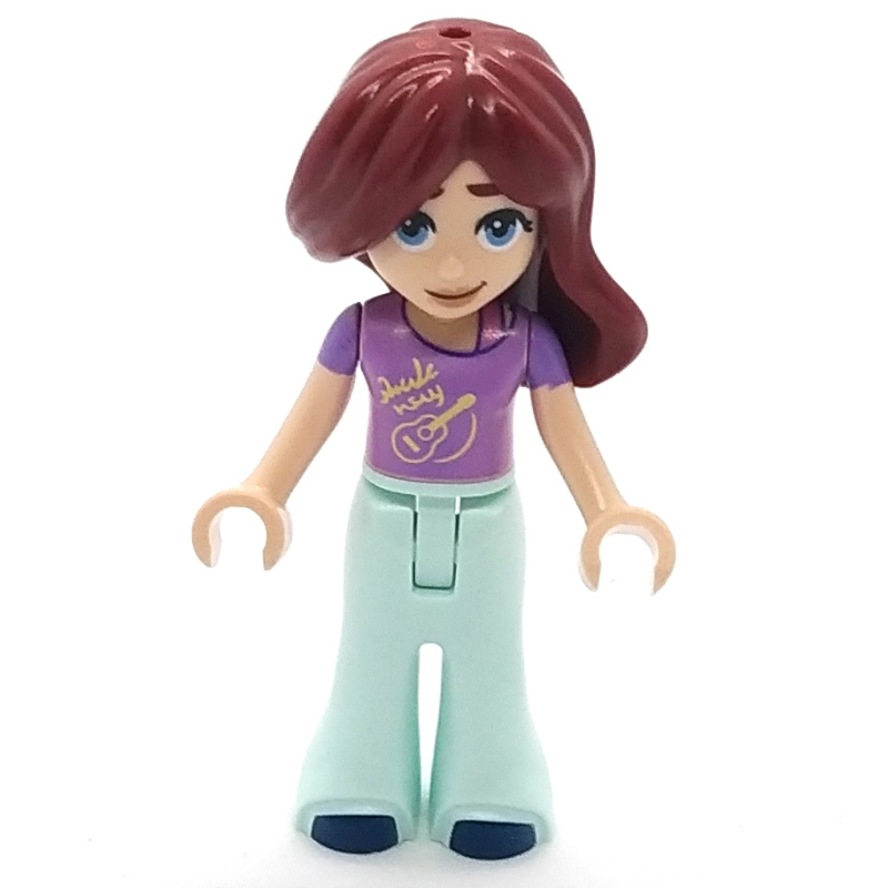 Lego Paisley - Lavender Top, Light Aqua Legs