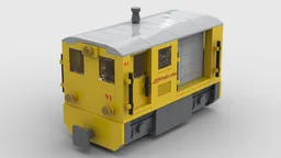 Shunting Locomotive Tm 2/2 92 RhB