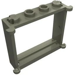 Window 1 x 4 x 3 / Dark Gray