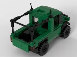 Army softtop Jeep