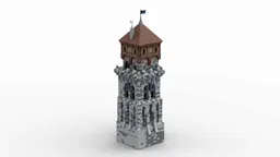 H15 Big Front Tower for my medieval castle