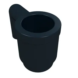 Equipment Cup / Mug [Plain] / Black