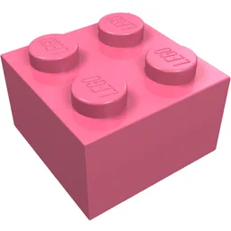 Brick 2 x 2 / Coral