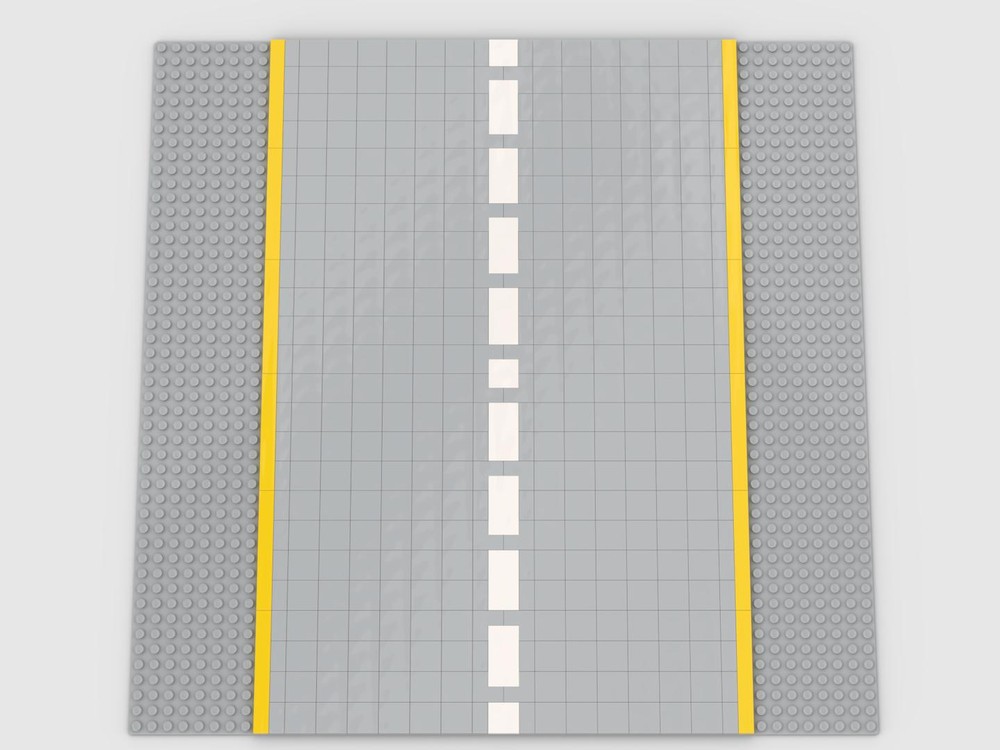 Lego Lunar Road Plate matching Classic Space 2022 (10497 compatible)