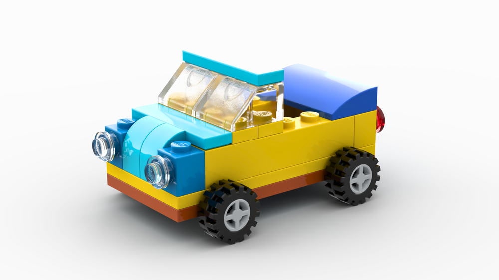 Lego 10696 Yellow car
