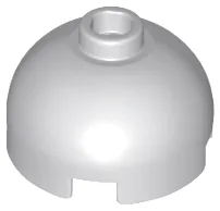 Brick, Round 2 x 2 Dome Top / Light Bluish Gray