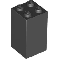 Brick 2 x 2 x 3 / Black