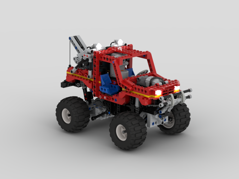 Lego LT 8858 Rebel Wrecker RC (L)