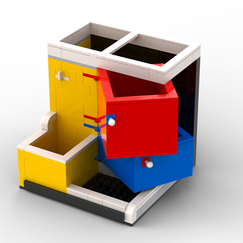 Lego Pens, pencils and desk organizer