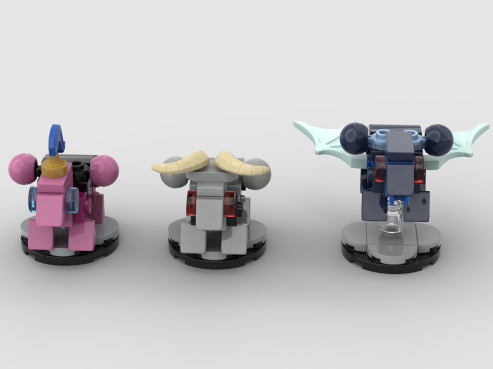 Lego MLP Space Marine Legions-Traitor, 3rd, 4th, 8th Legions