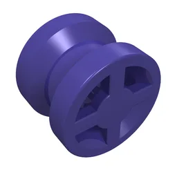 Wheel 8 x 6 / Dark Purple