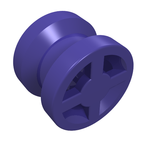 Lego Wheel 8 x 6 / Dark Purple