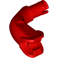 Lego Arm, with Pin, Clip (No Hand) / Red
