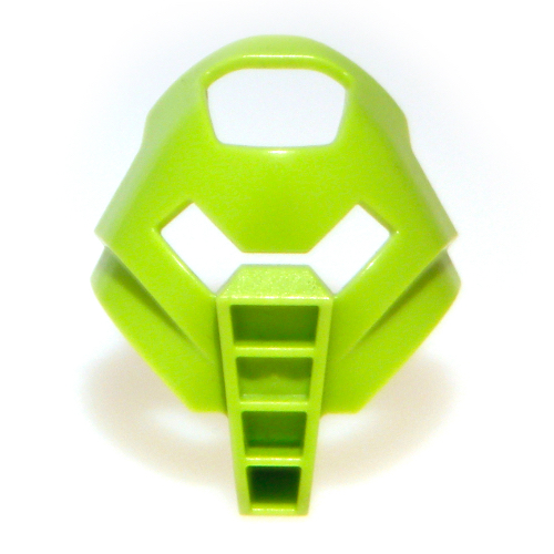 Lego Large Figure Mask Huna (Turaga) / Lime