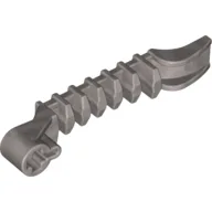 Launcher, Large Figure Weapon, Zamor Sphere Launcher, Bottom with Axle Hole / Flat Silver