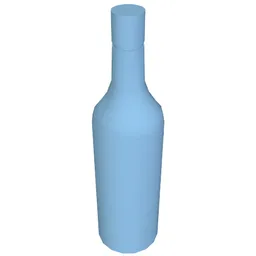 Belville / Scala, Food, Bottle Wine / Medium Blue