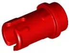 Technic Pin 1/2 with Friction / Red