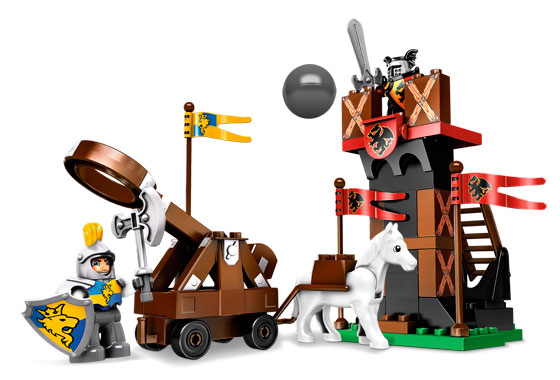 Lego Sentry and Catapult