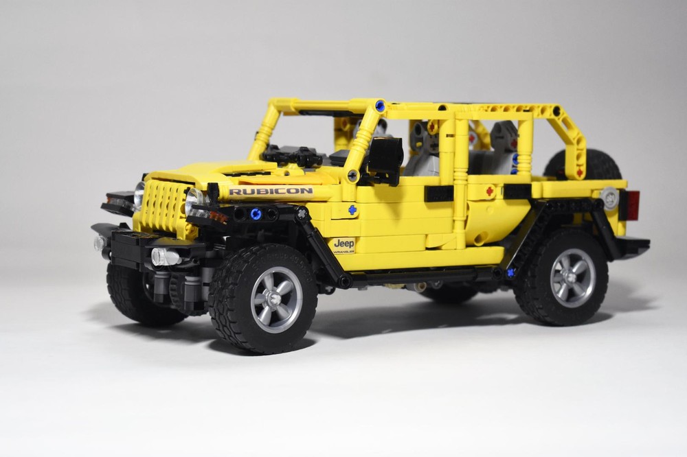 Lego Jeep Wrangler Rubicon JL mini