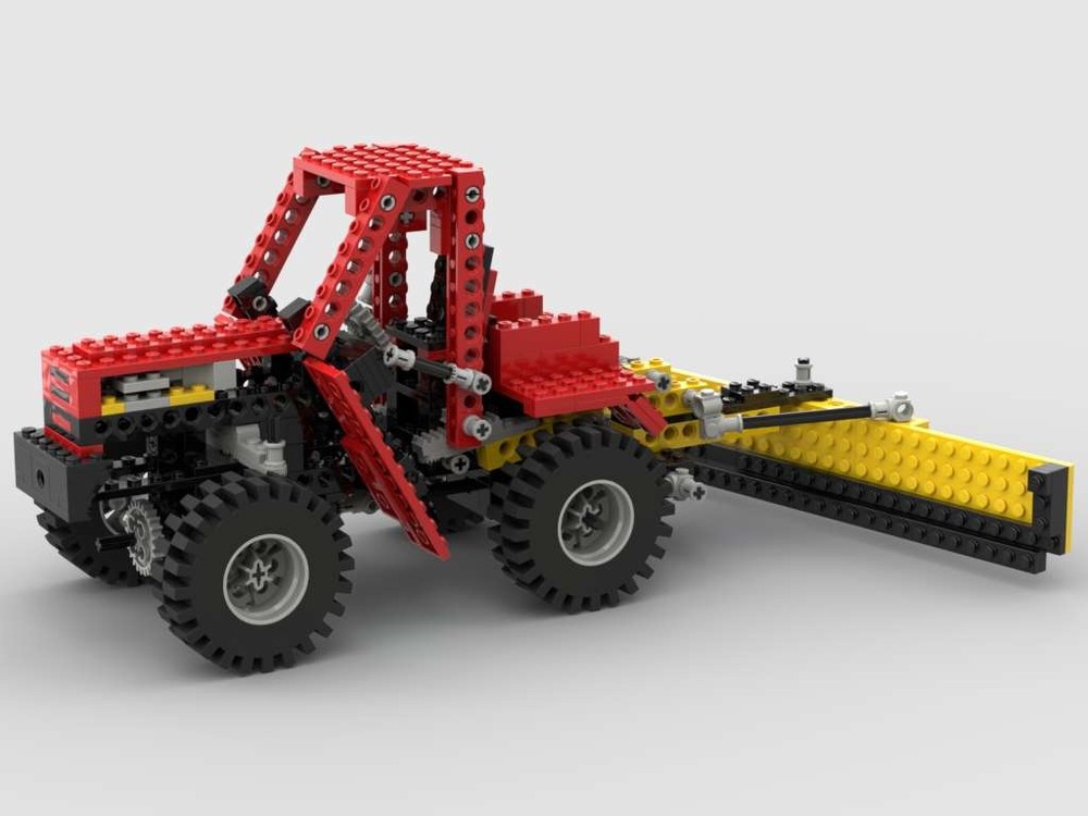 Lego 8848 Tractor with attachments