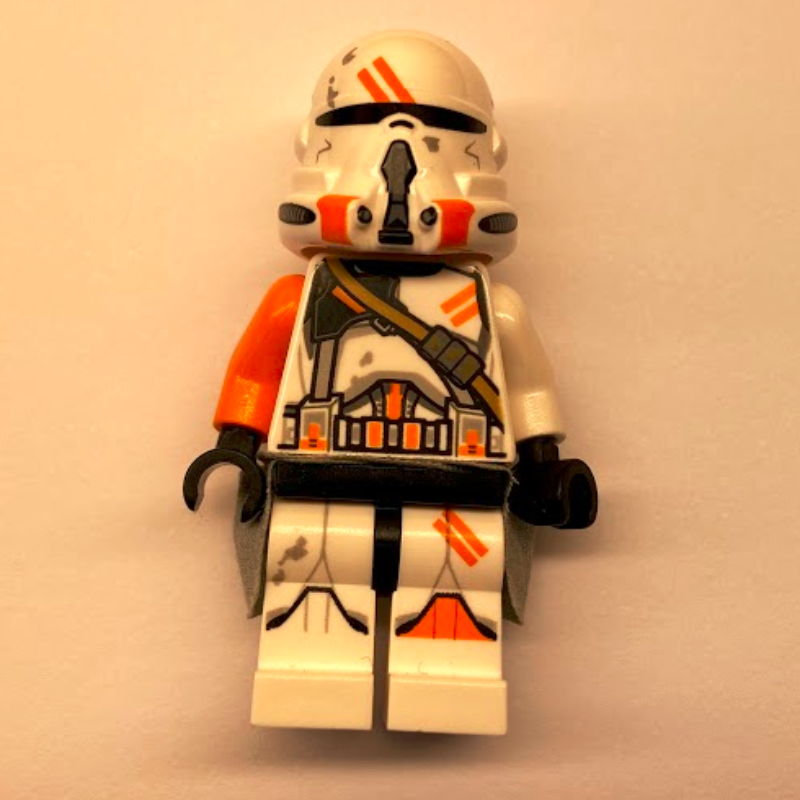 Lego Clone Trooper, 212th Attack Battalion, Airborne, Orange Markings