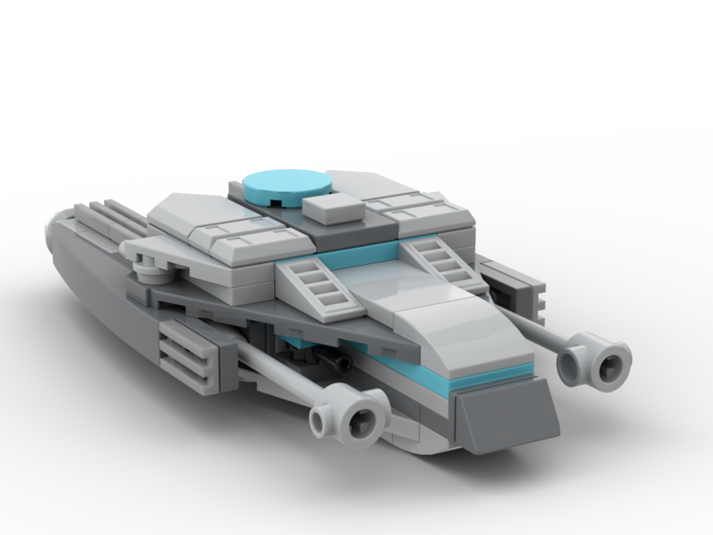 Lego Galicaarian Sword-DP4 Frigate (Mini-Scale)
