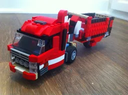 5867 Futuristic Semi Truck