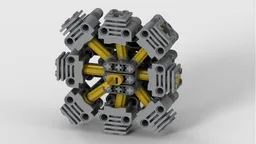 8 Cylinder Radial Engine
