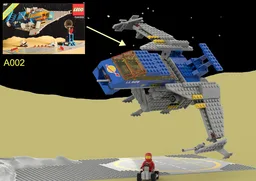 LL928 Galaxy Explorer A002 (set 928-1 or 497-1 )