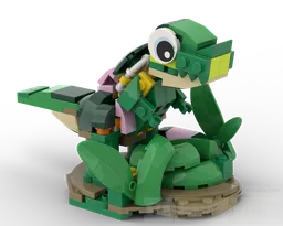 31377 Baby T-Rex & Base