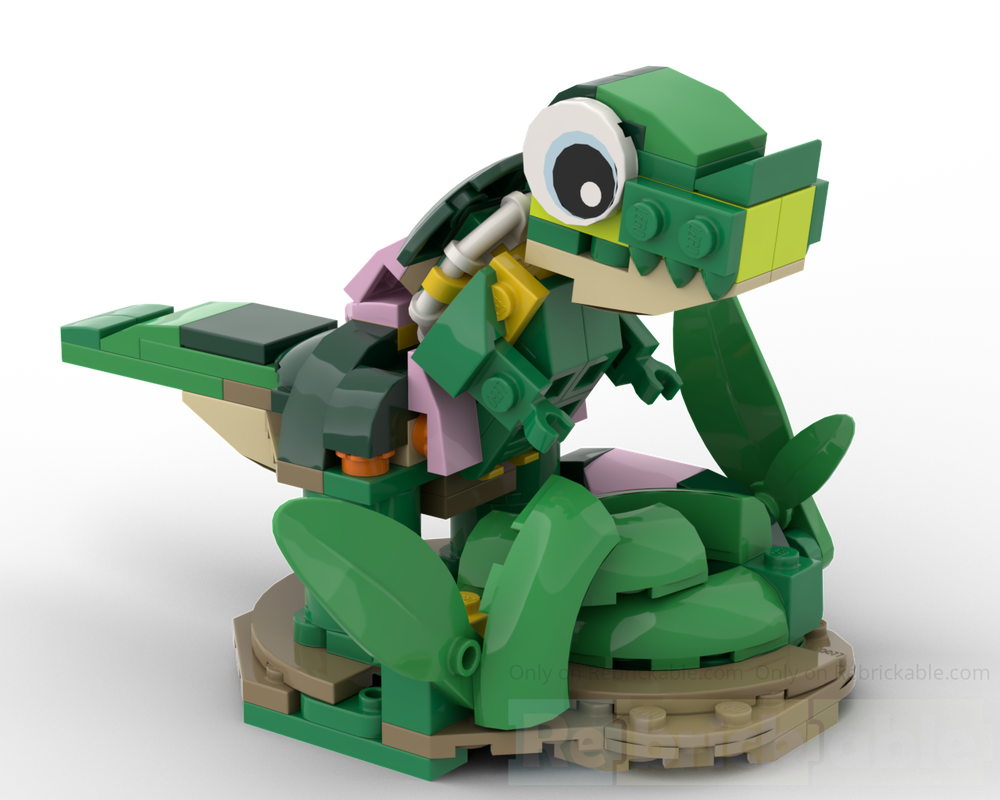 Lego 31377 Baby T-Rex & Base