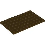 Plate 6 x 10 / Dark Brown