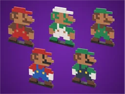 8-bit Mario