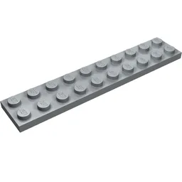 Plate 2 x 10 / Pearl Light Gray