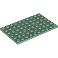 Plate 6 x 10 / Sand Green