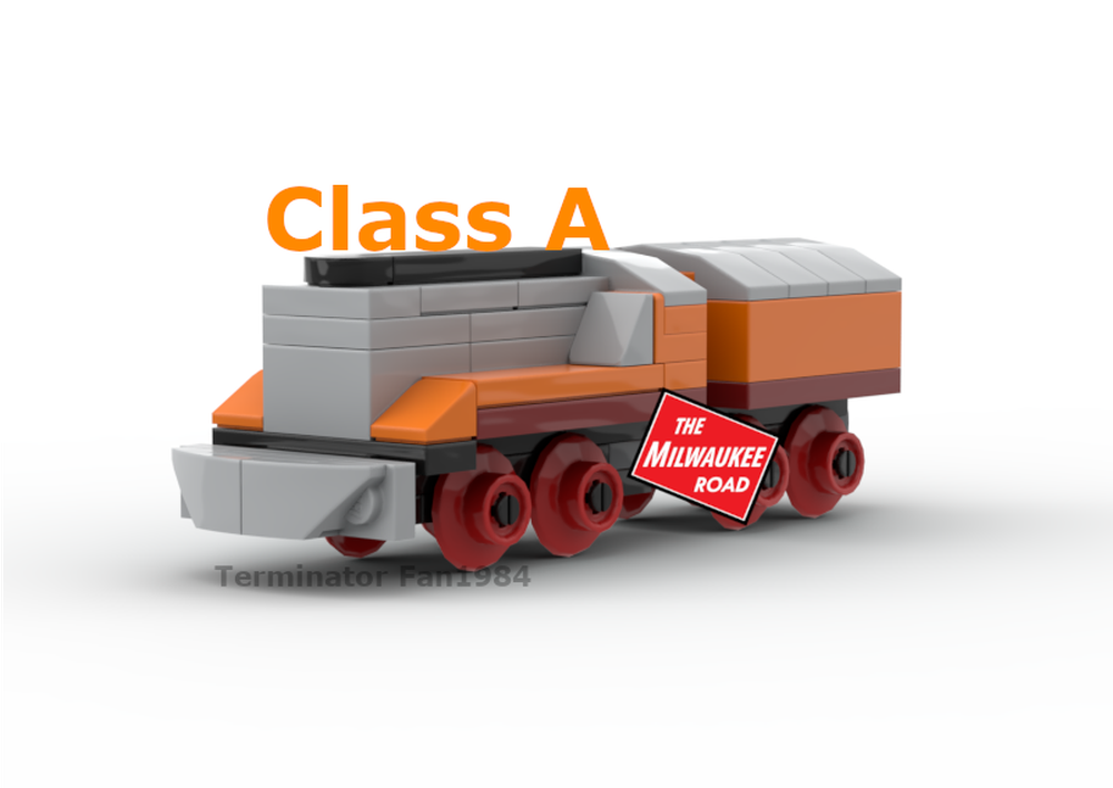Lego Mini Milwaukee Road Class A