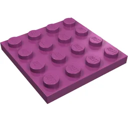 Plate 4 x 4 / Magenta