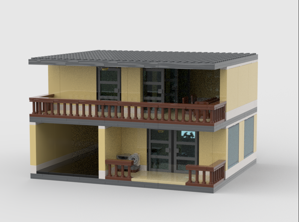 Lego Two-story house