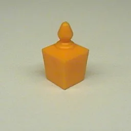 Belville / Scala, Equipment, Bottle Perfume with Square Base / Medium Orange