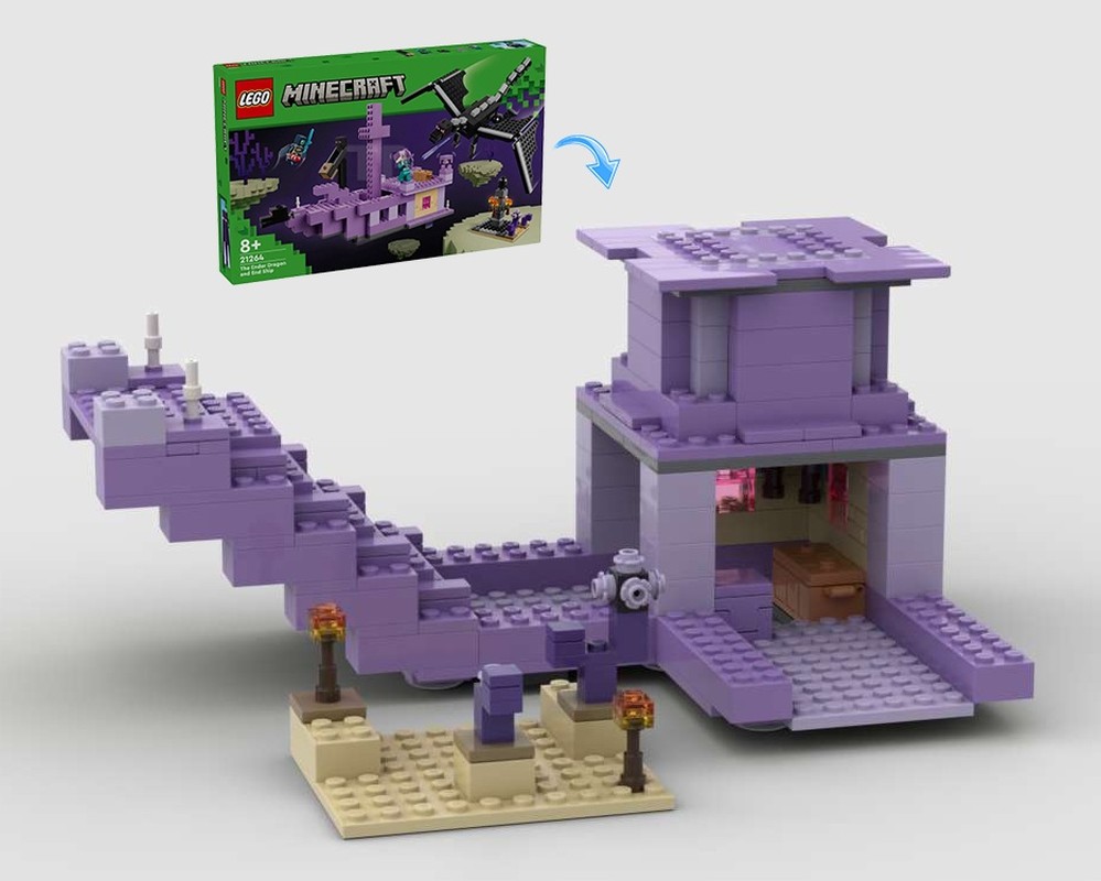 Lego Stairs to the end ship 21264 Alternate Build