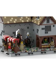 Medieval bridge house