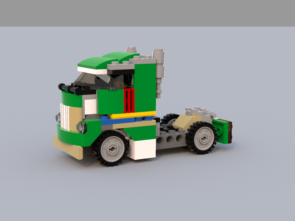 Lego 31056- minifig scale truck
