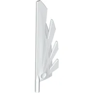 Creature Body Part, Wing 9L with Stylized Feathers / White
