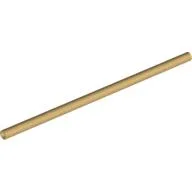Hose Rigid 3mm D. 10L / 8.0cm / Metallic Gold