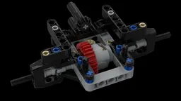 Compact 4WD Front Axle With Differential