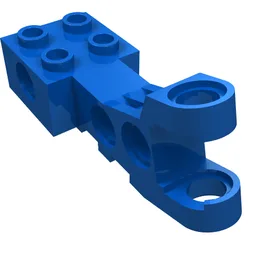 Technic Motorcycle Pivot / Blue