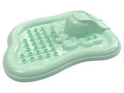 Duplo Bath Toy Floating Island with Octopus, Top / Light Aqua