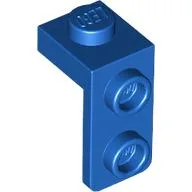 Bracket 1 x 1 - 1 x 2 / Blue