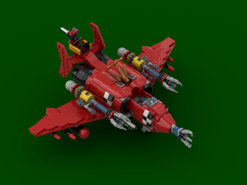 Lego Kustom Zzapjet SU-25 (Slaugher hUmies!)